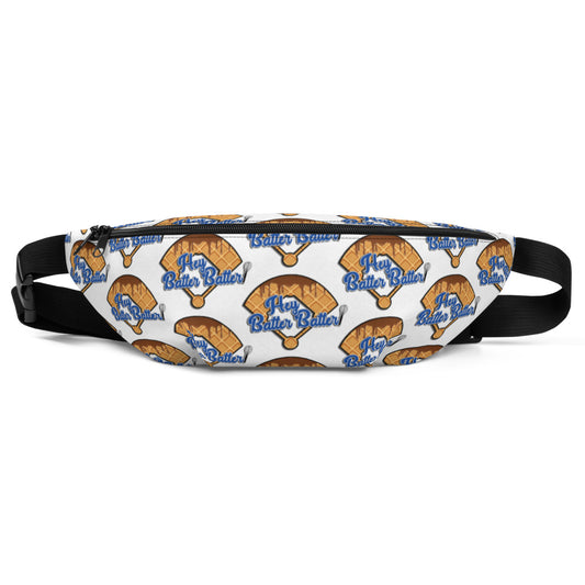 Hey Batter Batter Fanny Pack (White)