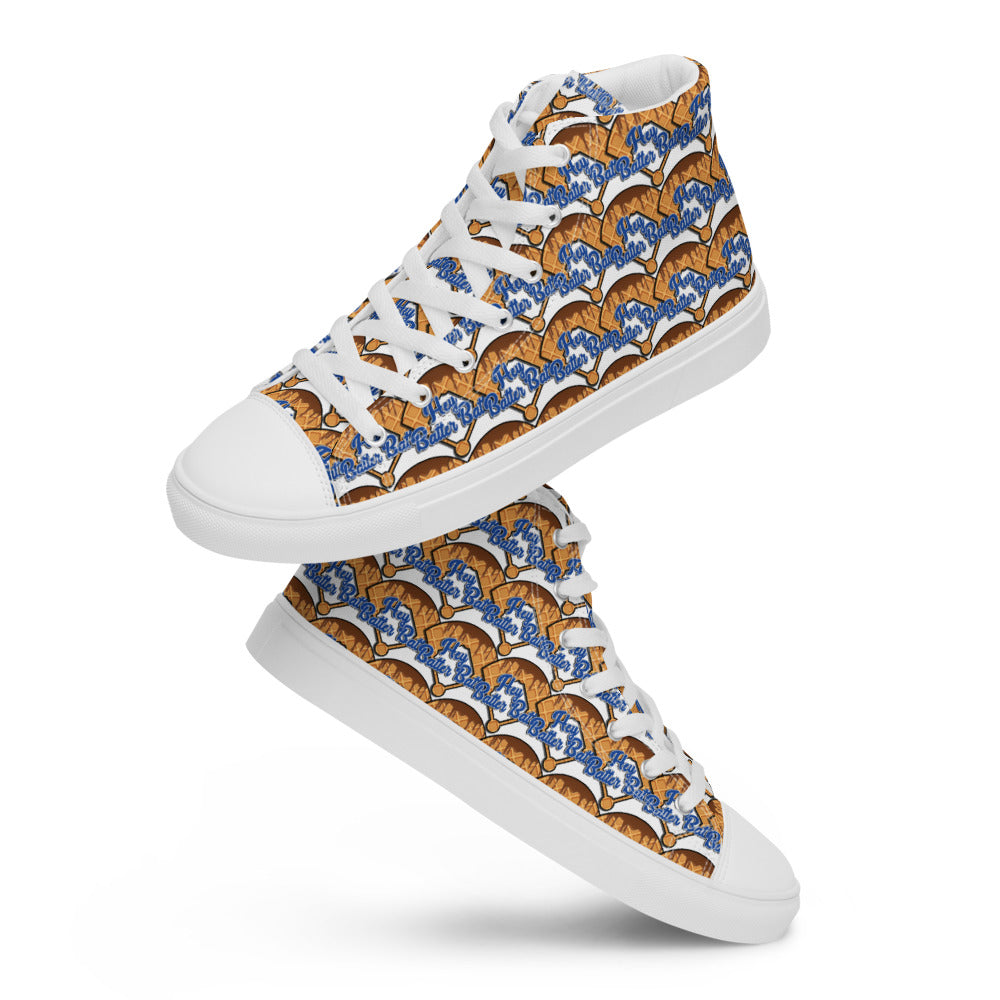 Women’s Hey Batter Batter High Top Waffle Canvas Shoes