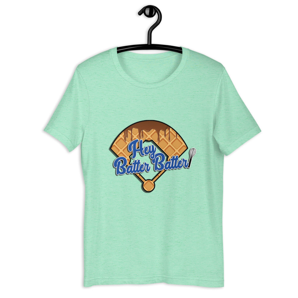 Hey Batter Batter Logo Short-Sleeve Unisex T-shirt