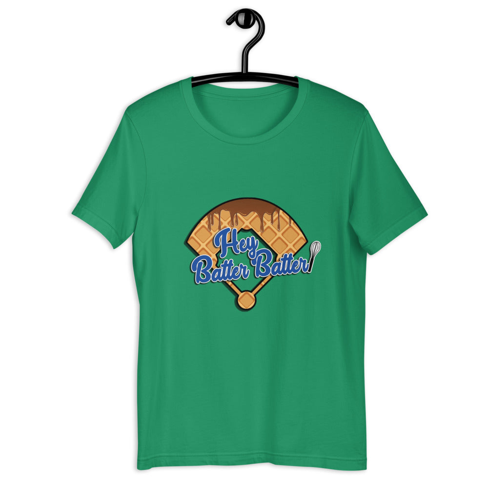 Hey Batter Batter Short-sleeve unisex t-shirt