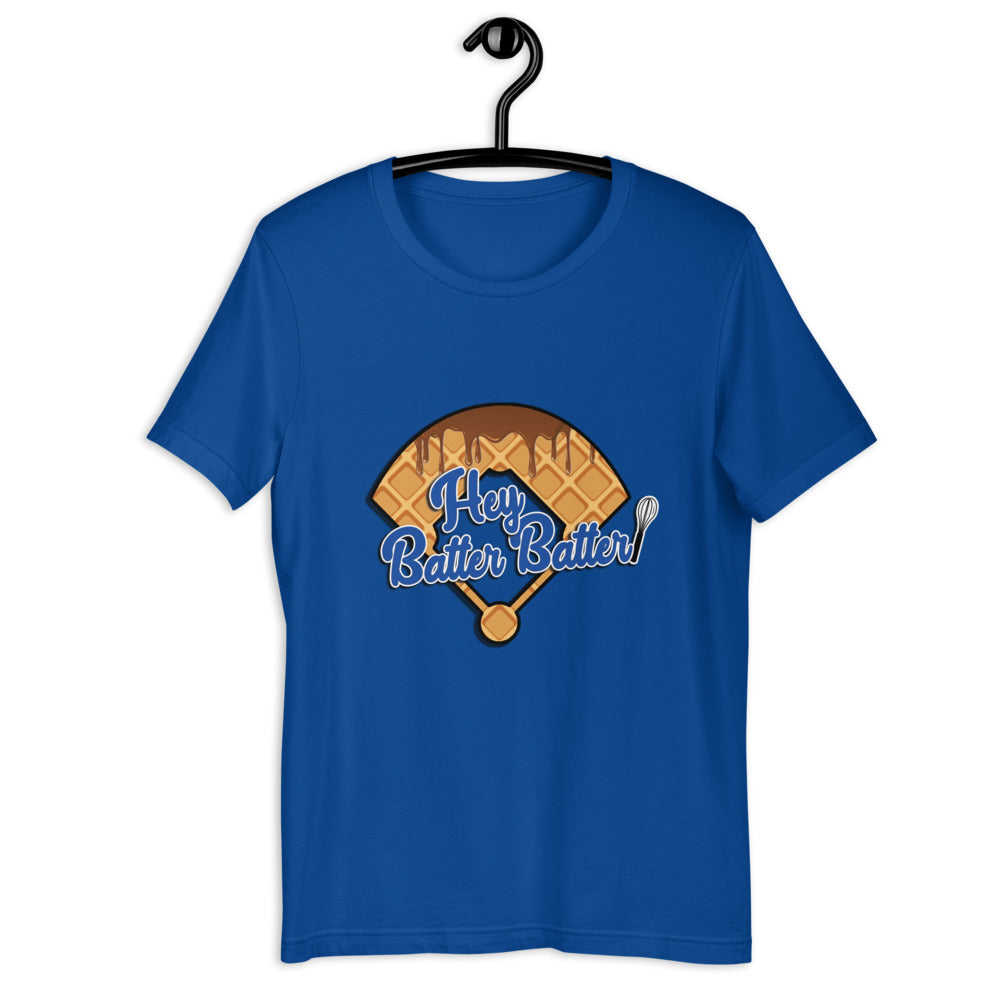 Hey Batter Batter Logo Short-Sleeve Unisex T-shirt