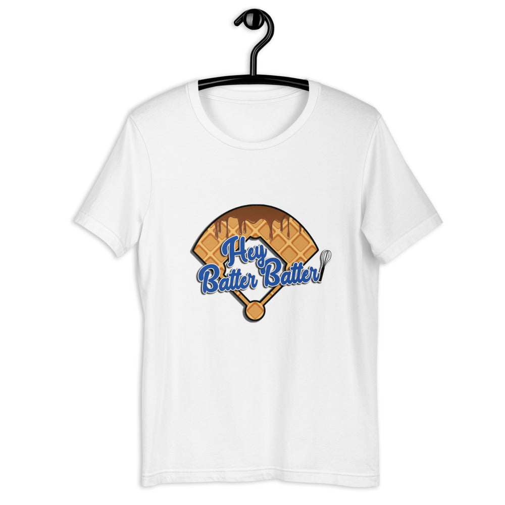 Hey Batter Batter Short-sleeve unisex t-shirt