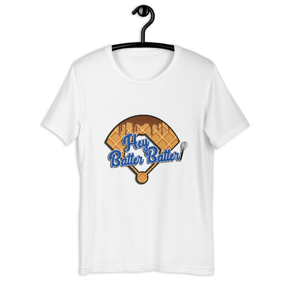 Hey Batter Batter Logo Short-Sleeve Unisex T-shirt